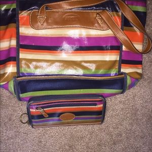 Fossil purse and wallet